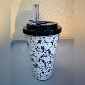 🖤🤍 Snoopy Tumbler, 16 oz, NWT